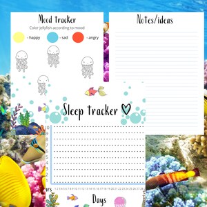 Under the Sea: Printable Planner - Etsy