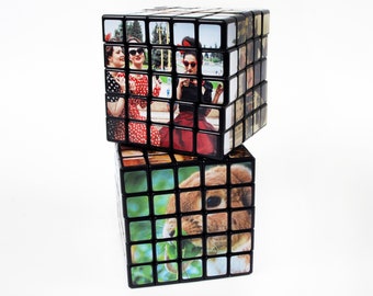 カスタム5x5フォトパズルキューブ：パーソナライズされたロゴ、画像、またはデザインチャレンジ
