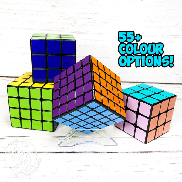 Custom Solid Colour Puzzle Cubes ~ Custom Colour Working Puzzle ~ Unicorn Rainbow custom Cube Mod