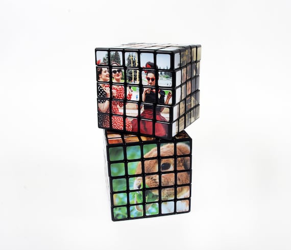 Custom Puzzle Cube 5x5 Personalized Working Puzzle Create Your Own Logo Cube  Personal Photo Cube Custom Gift for Any Event 