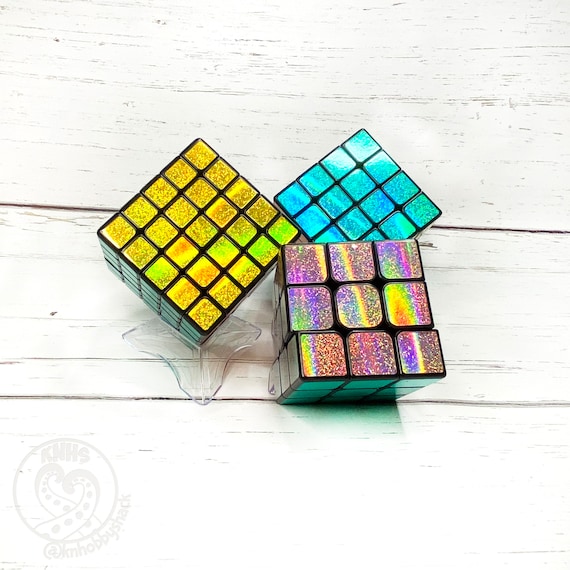 Multicolor Puzzle Plastic Square Cube