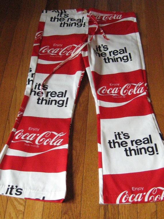 1960's Vintage Coca-Cola Beach comber Bellbottom P