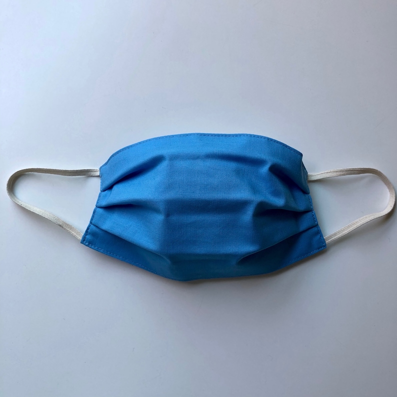 Regular Blue Mask BLUE FACE MASK - Etsy