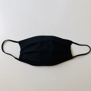 BLACK FACE MASK