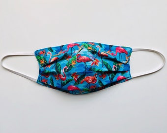 Flamingo Face Mask