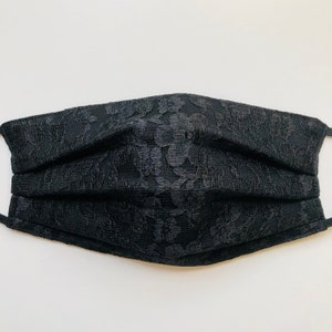 LACE Black Face Mask