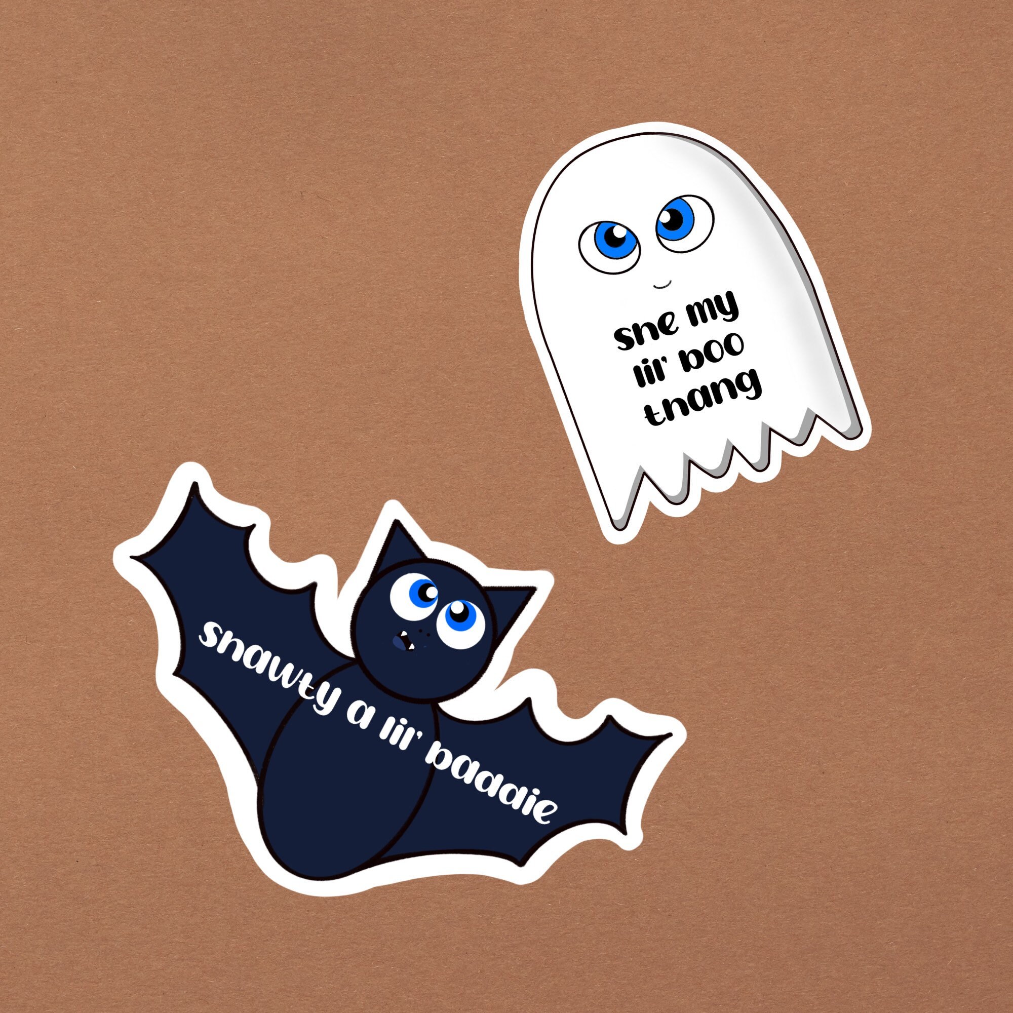 Halloween Stickers Shawty A Lil Baddie She My Lil Boo