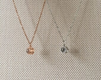 personalized i love you necklace