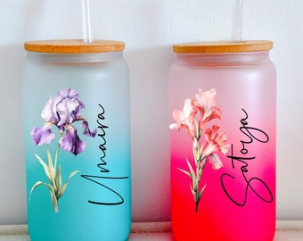 Personalized Tumbler With Lid and Straw, Bridesmaids Gifts, Acrylic Custom Tumbler, Skinny Tumbler, Personalized Gift, Bridesmaid Proposal