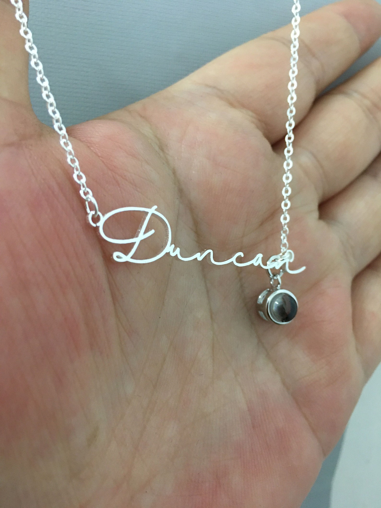 Personalized Photo Projection Diy Projection Necklace Etsy