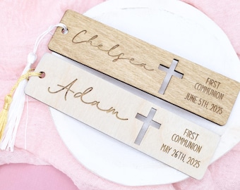 First Communion Gift,Religious Gift,Custom Bookmark,Communion Favor,Catholic Gift,Church Favor,Communion 2025,Bible Bookmark