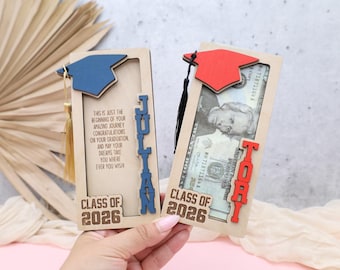 Graduation Gift,Grad Money Holder,2026 Graduation,Graduation Keepsake,Senior Gift,Custom Grad Gift,High School Grad,College Grad Gift