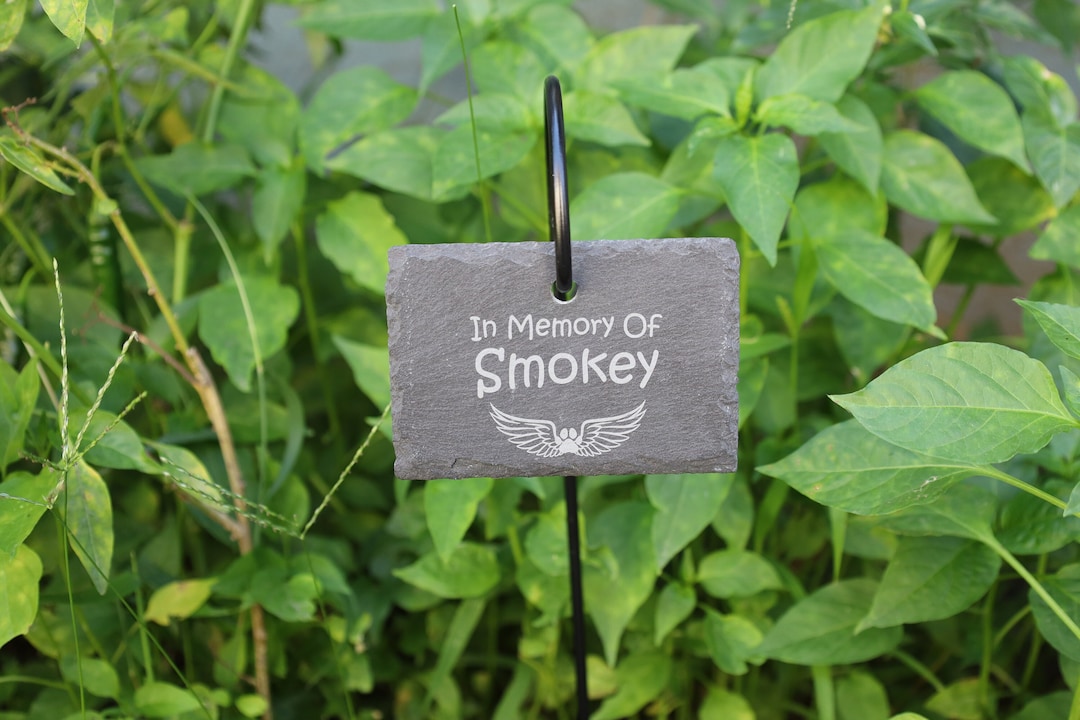 Garden Memorial Plaque,custom Plant Marker,memorial Plaque,dedication