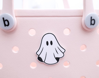 Ghost Bogg Charm,Bogg Bag Charm,Halloween Bogg Bag Accessories,Halloween Decor,Halloween Bogg Bag,Personalized Bogg Charm,Bogg Bag Tags