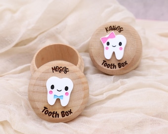 Personalized Wooden Tooth Fairy Box: Engraved Keepsake