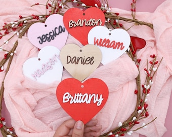 Valentines Gift Tag,V-Day Decor,Basket Tags,V-Day Gift,Love Tags,Gift for Her,Boyfriend Gift,Valentines Day Basket,Heart Shaped Tag