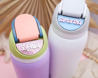 Personalized Owala Tumbler Tag: FreeSip Lid Name Plate