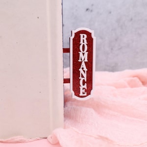 Bookshelf Genre Labels, Book Dividers,Library Organization,Custom Reading Section Markers, Reader Gift Ideas,Book Nook Gift,Bookshelf Sign