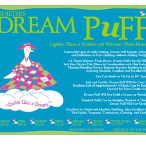 Quilters Dream bladerdeeg polyester vulling