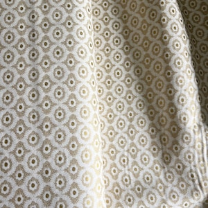 Rifle Paper Co Emma in Gold Metallic Fabric by Cotton + Steel