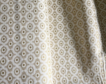 Rifle Paper Co Emma in Gold Metallic Fabric by Cotton + Steel