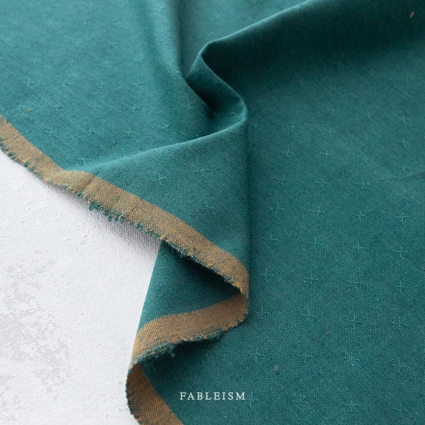 Mallard Sprout Woven Fabric by Fableism FSW-16