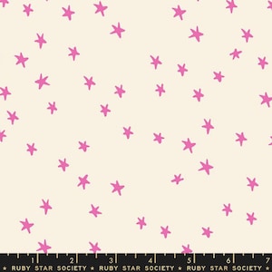 Starry Neon Pink by Ruby Star Society