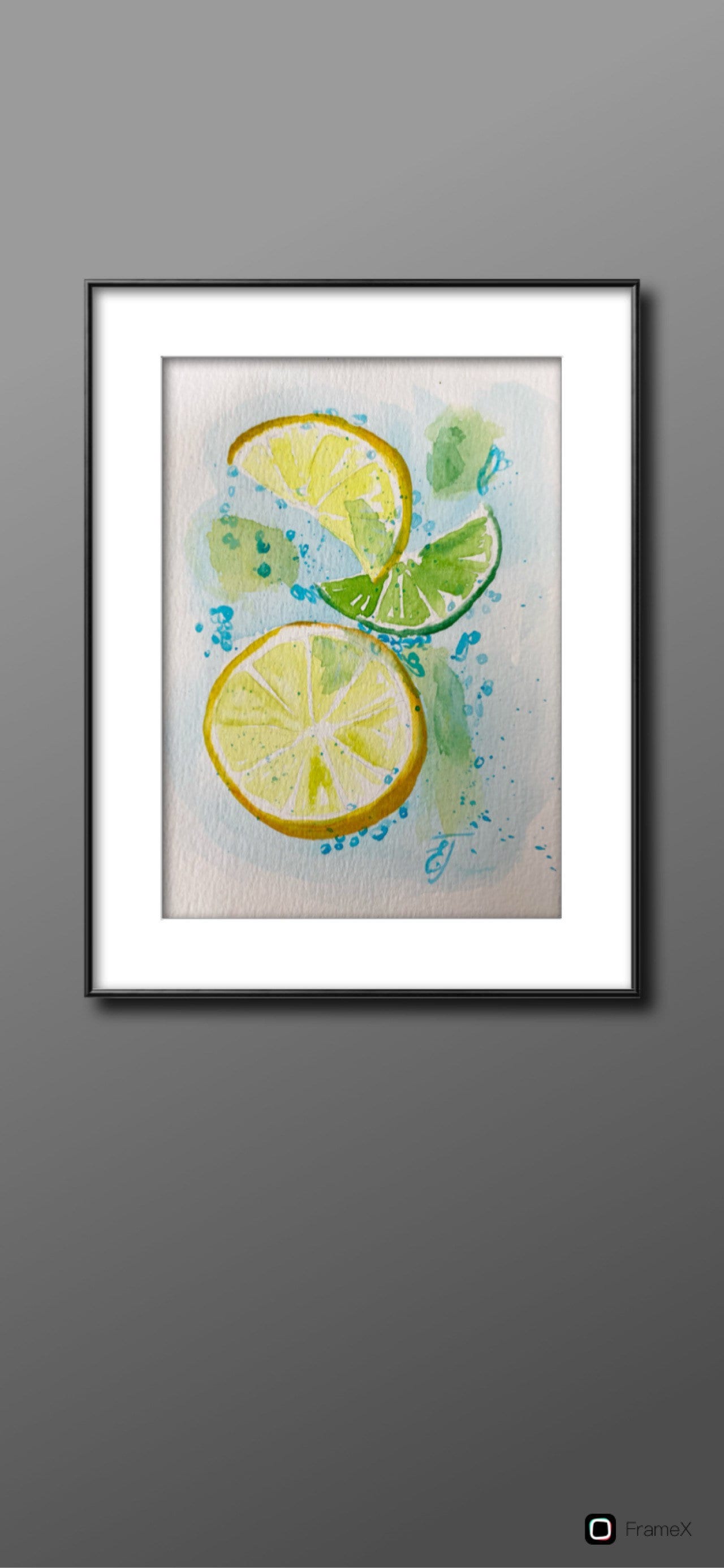 水彩画　limone 4021f252f283f275a1f6d0e035826a