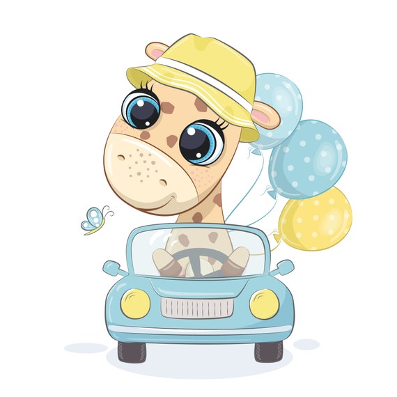 Mignon Bebe Girafe Sur La Voiture Clipart Png Eps Jpeg Etsy Mignon Bebe Girafe Sur La Voiture Clipart Png Eps Jpeg Etsy