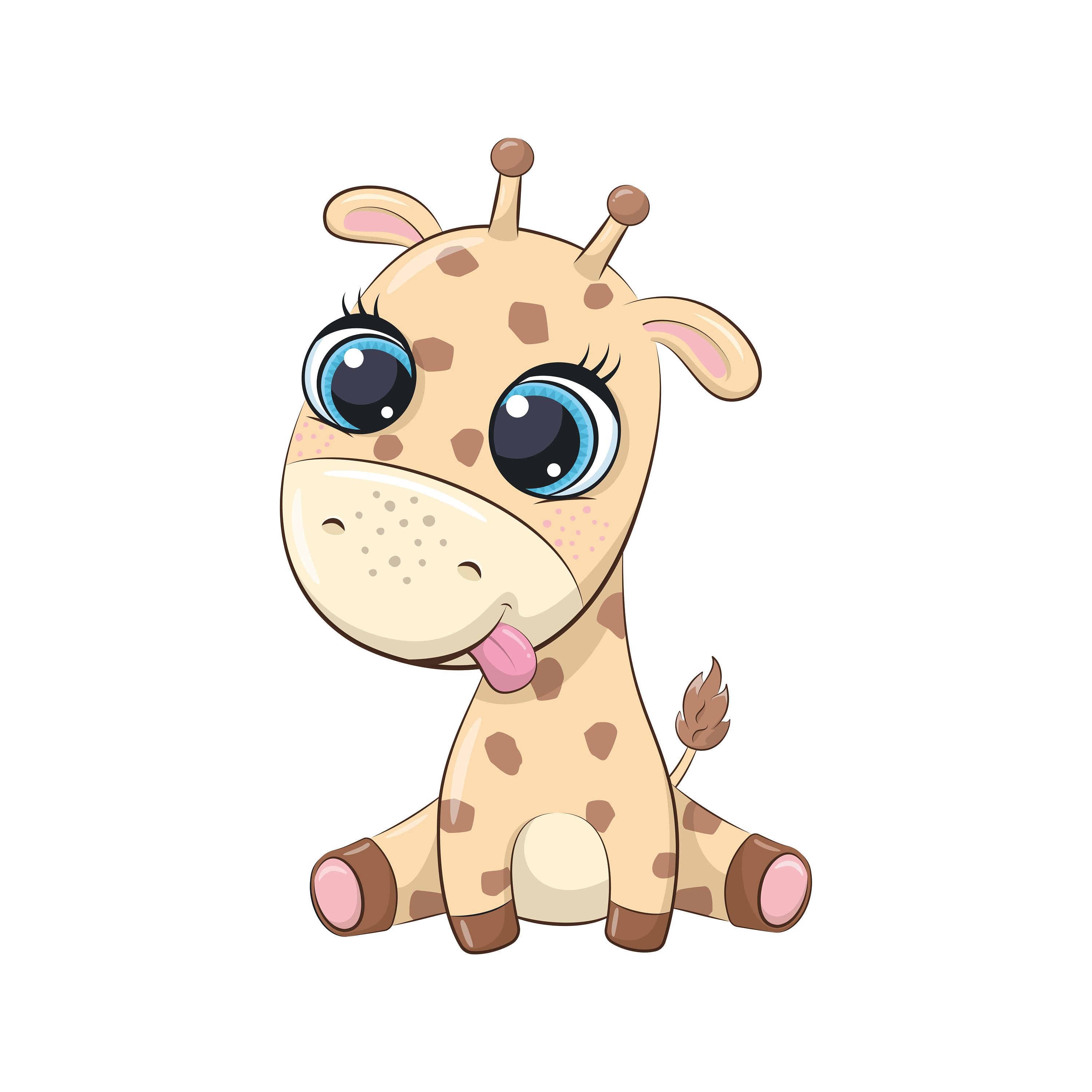 Baby Giraffe Image Download at Clara Hooser blog