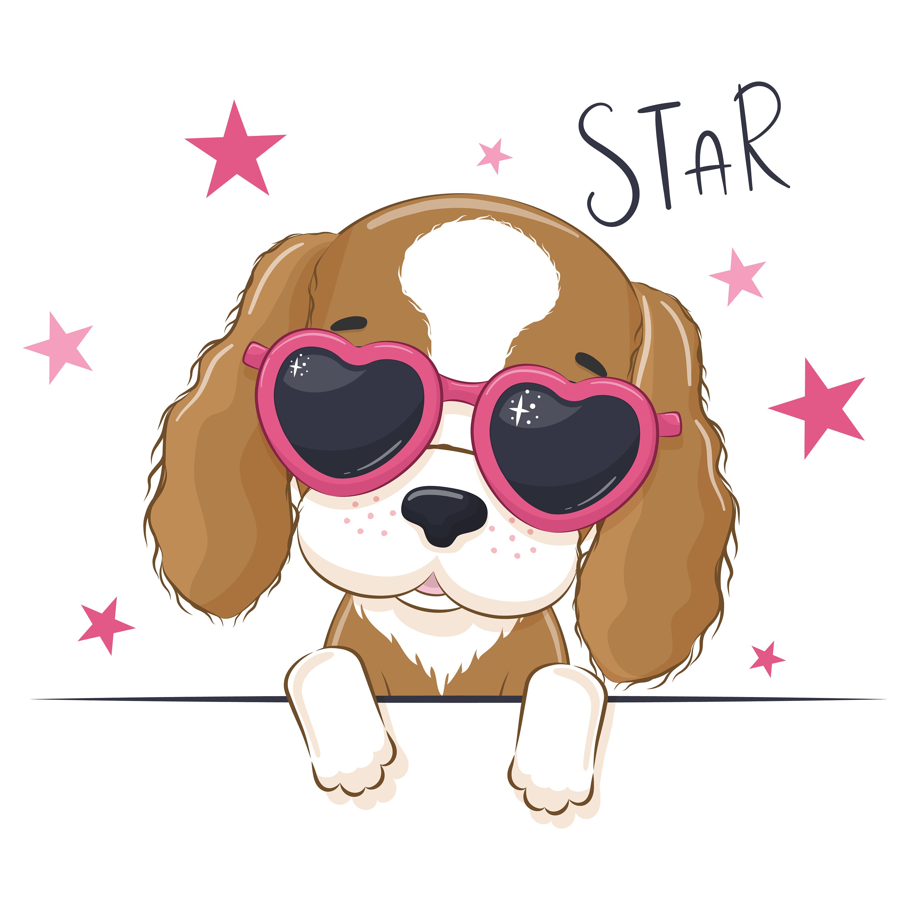 Baby Girl Clipart Cute Animal Clip Art EPS PNG JPEG Cute Etsy