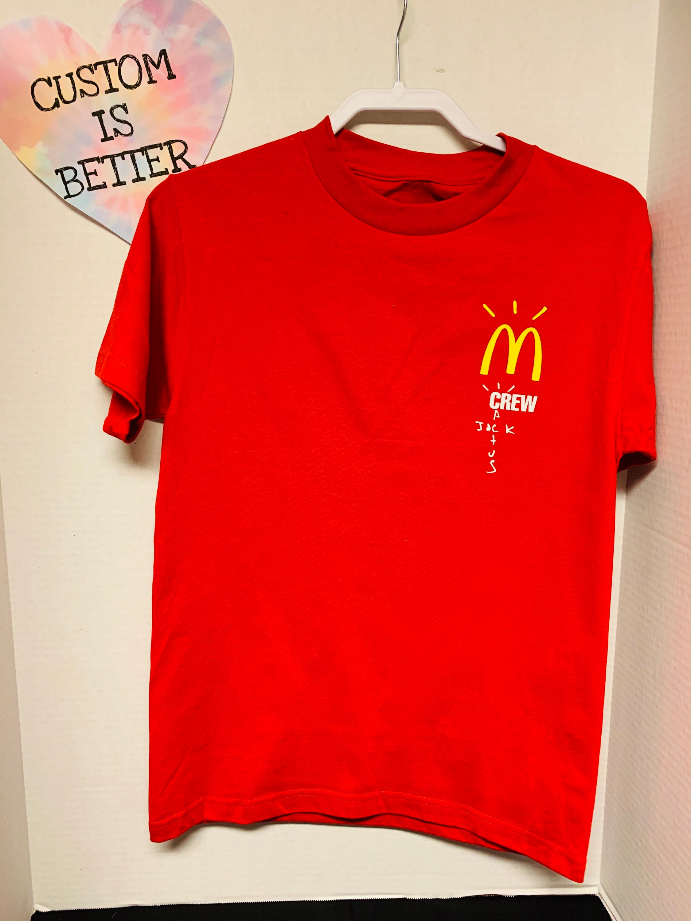 cactus jack crew mcdonalds shirt