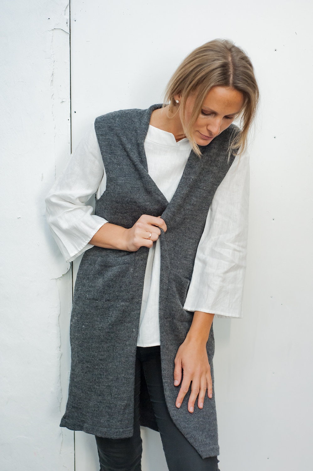 Vivetta Knit Vest Humus
