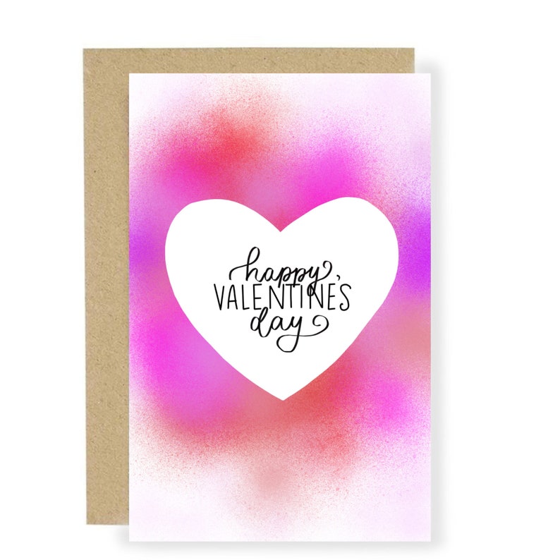Printable PDF Valentine's Day Card - Etsy