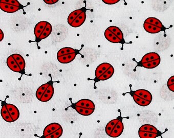 My Ladybug fabric trim 1//2/" wide sold by the yard