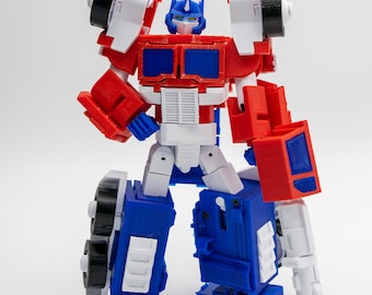 Prototipo Optimus Prime de Beast Wars sin usar JUNGLE CONVOY //Transformador impreso en 3D//Solo descarga//