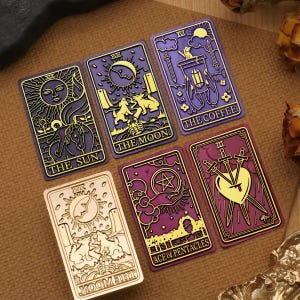 Wachs Siegel Stempel, Tarot Stempel, Tarot Wachs Siegel für Einladung Hochzeit Geschenk Verpackung, Wachs Stempel, Tarot Wachs Siegel Kit, Tarot Siegel Stempel