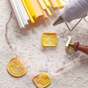 1/4 bastões de vedação de cera, bastões de cera rosa para meninas para carimbo de cera, bastões de vedação de cera para pistola de cola, presente, carta de casamento, bastões de cera do céu