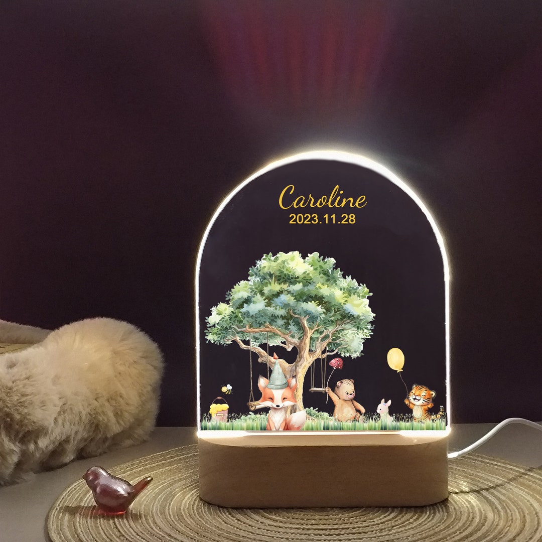 Personalized Night Lights for Baby, Customized Friends Baby Night Light