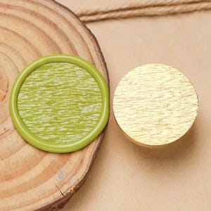Timbro con sigillo in ceralacca, timbro Tide Ripple per inviti e confezioni regalo di nozze, kit di timbri in ceralacca con effetto acqua scintillante, timbro con sigillo ondulato