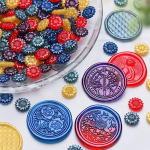 Contas de cera para selagem de resina de alta aurora, contas de selagem de resina premium para selar carimbos, embrulhos para presentes, carimbos para convites de casamento, contas de cera