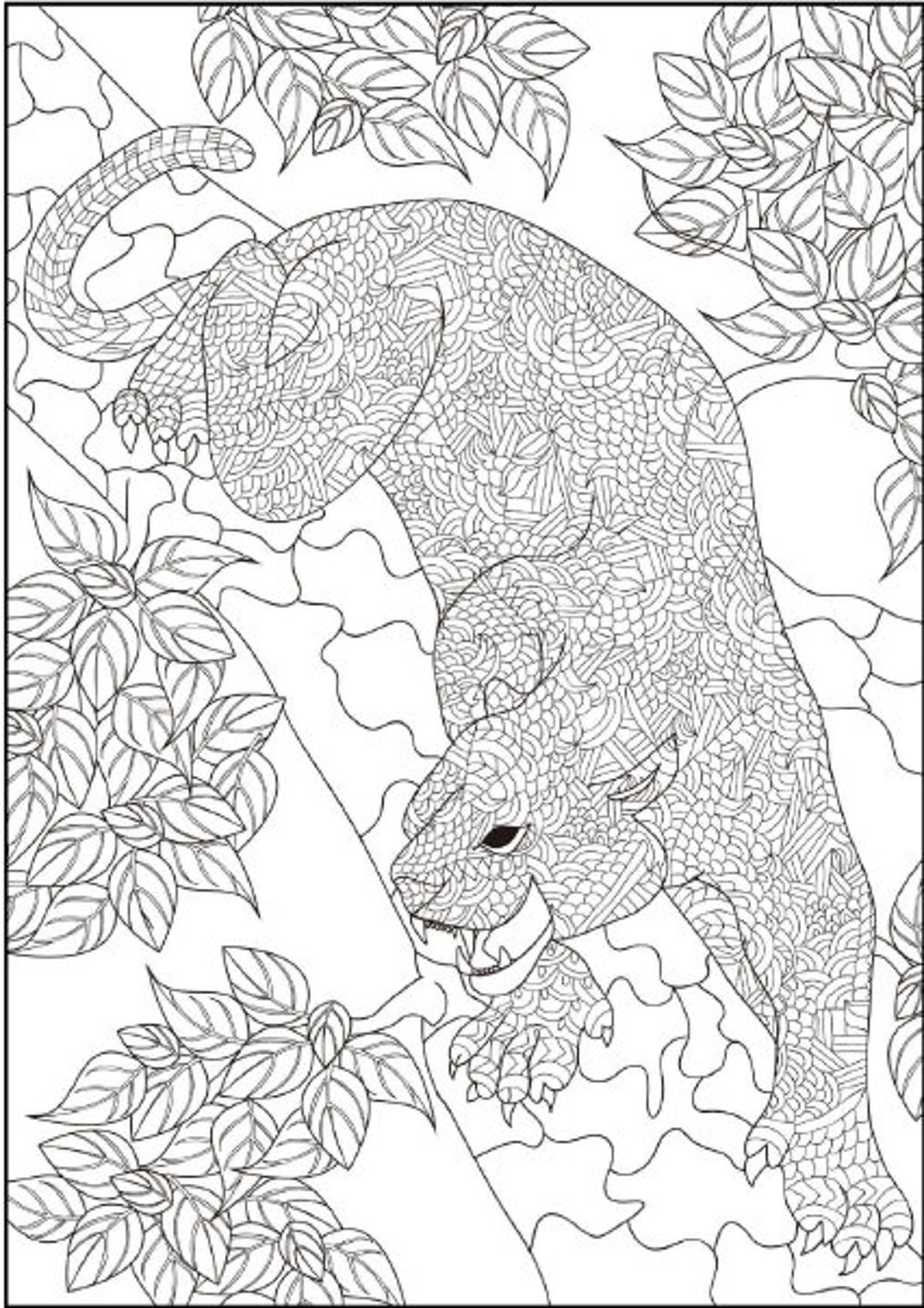 Animal Mandala Coloring Pages | 130+ Adult Coloring Book | Stress ...