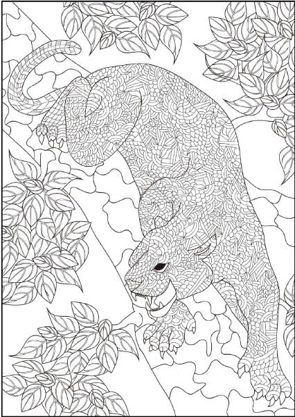 130 Animal Mandala Coloring Pages - Etsy