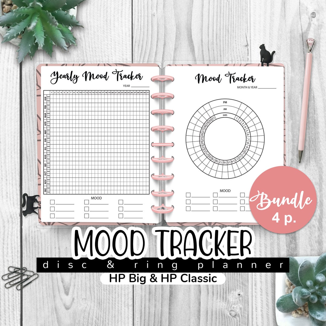 Mood Tracker Happy Planner Big Classic Mood Log Circular Mood Mood Tracker Happy Planner Big Classic Mood Log Circular Mood