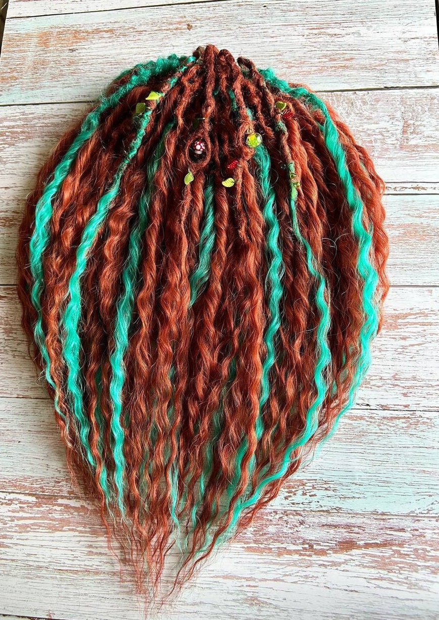 Kanekalon Dreads Dreadlock Extensions Synthetic Dreadlocks Etsy