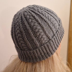 Braided Cable-Knit Hat