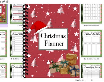 Ultimate Christmas Organizer: Comprehensive Digital Planner for the Festive Season