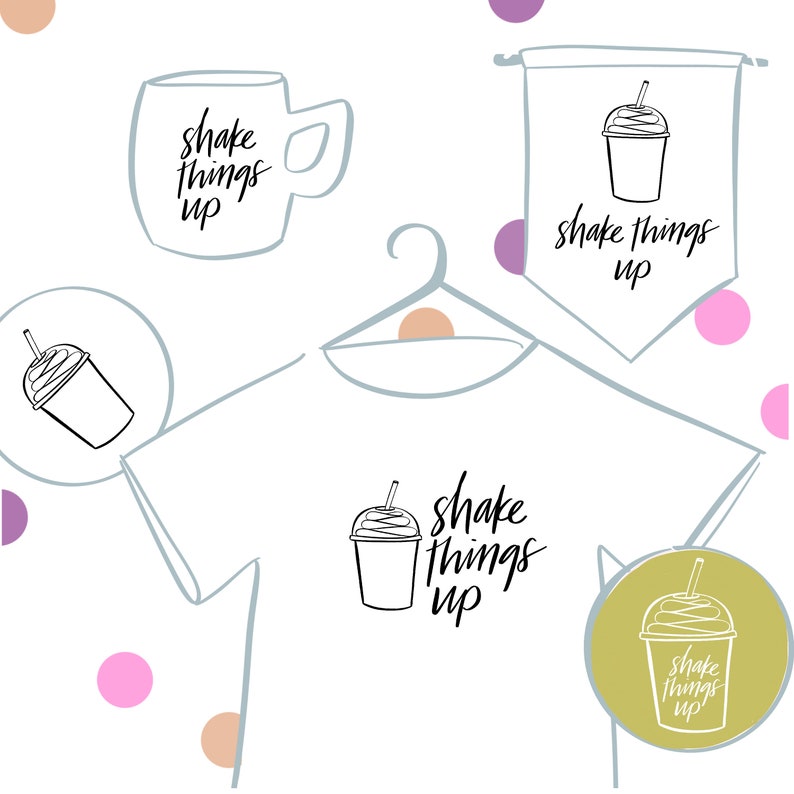 Download Milkshake SVG Iced Coffee svg Ice Latte SVG Just Chill svg ...