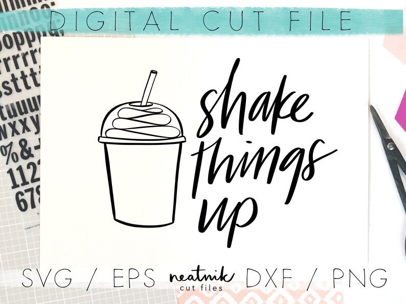 Download Milkshake SVG Iced Coffee svg Ice Latte SVG Just Chill svg ...