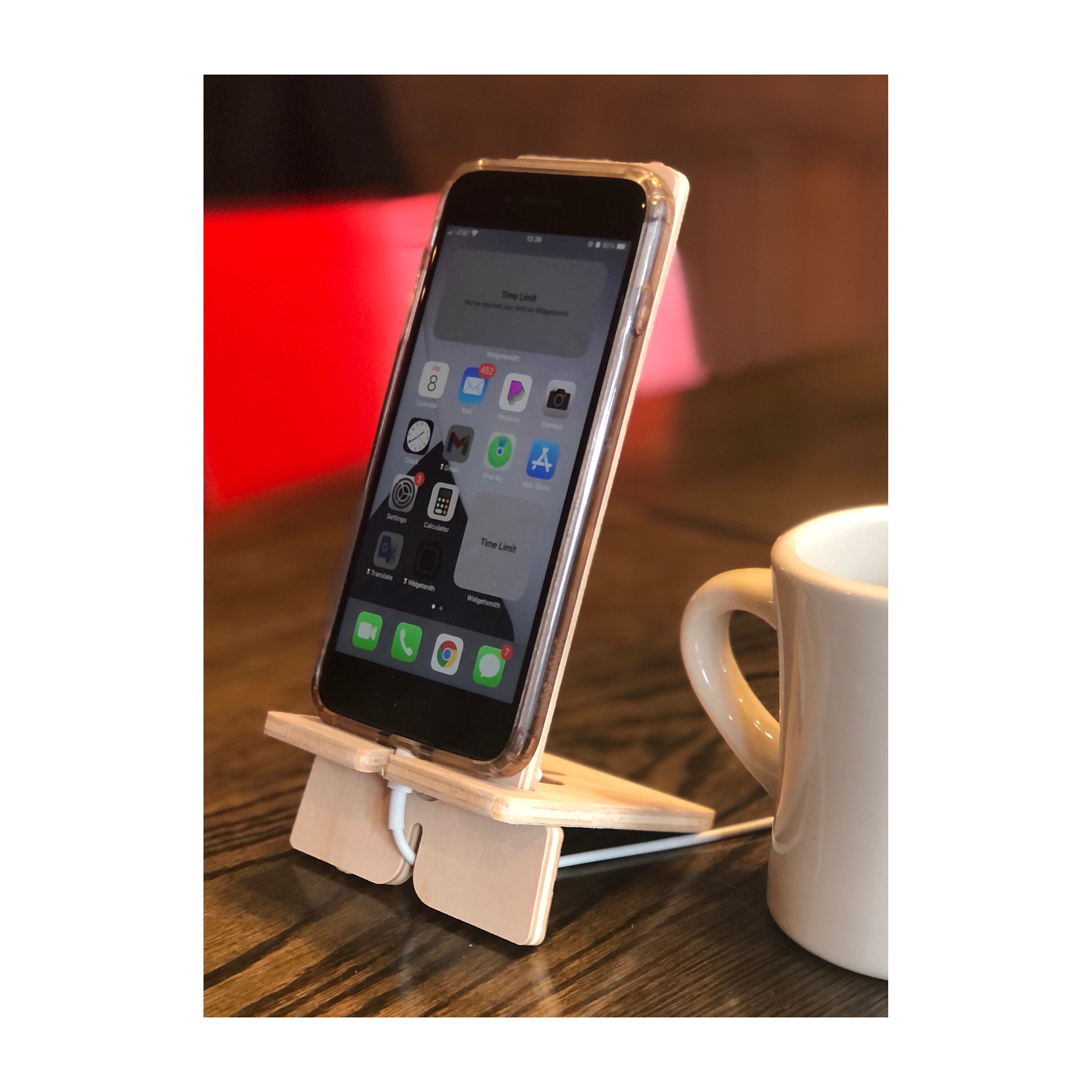 Phone Stand Apple IPhone Stand use for Zoom Facetime Video Etsy